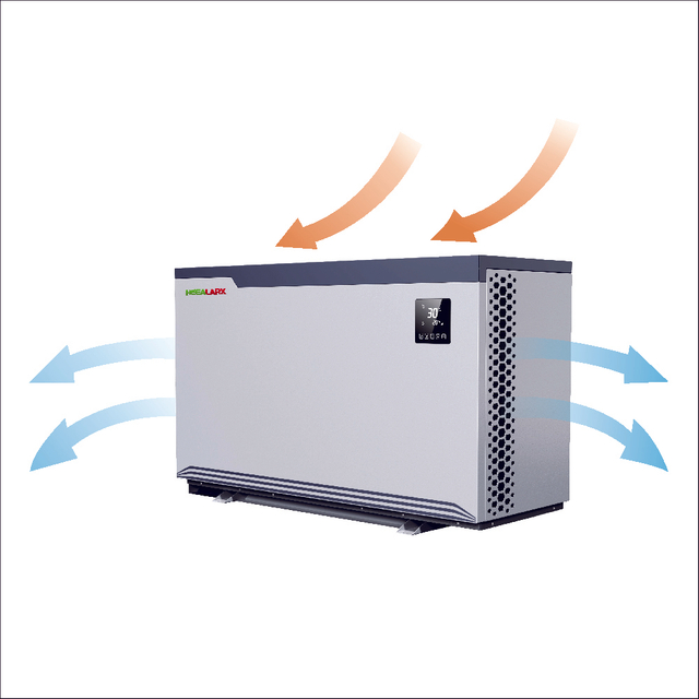 New Energy Commercial Inverter Pool Heat Pump For Waterparks