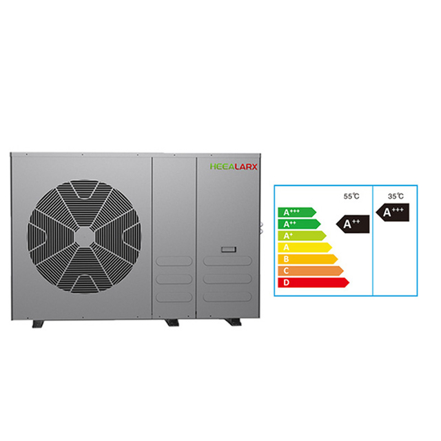 R290 Full DC Inverter Air to Water Heat Pump ERP A+++ Design for Europe Air Source Heat Pump Monobloc System with evi