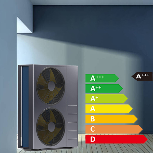 A+++ Energy Label Certified R32 Split Full Inverter Air Water House Heating HeatPump