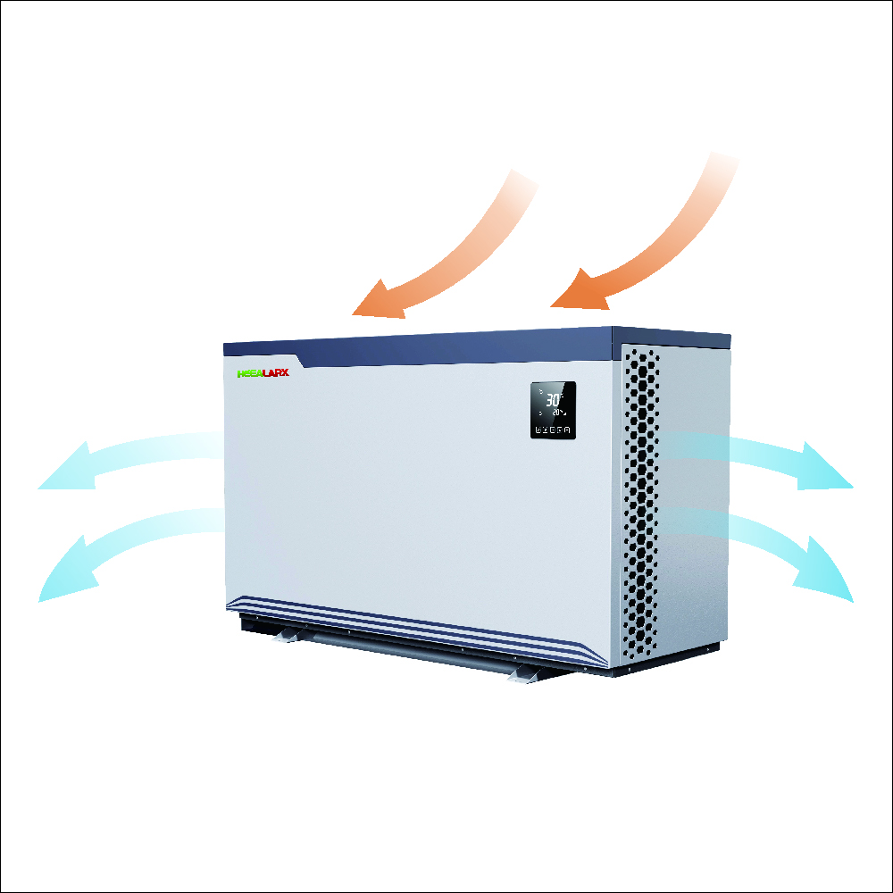 New Energy Commercial Inverter Pool Heat Pump For Gym
